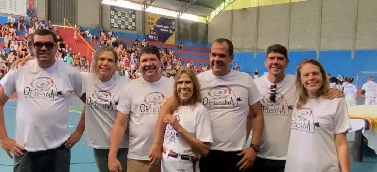 Aos 79 anos, Marlene Grünewald é a primeira aluna graduada do Grupo Internacional Oficina da Capoeira de Santos Dumont